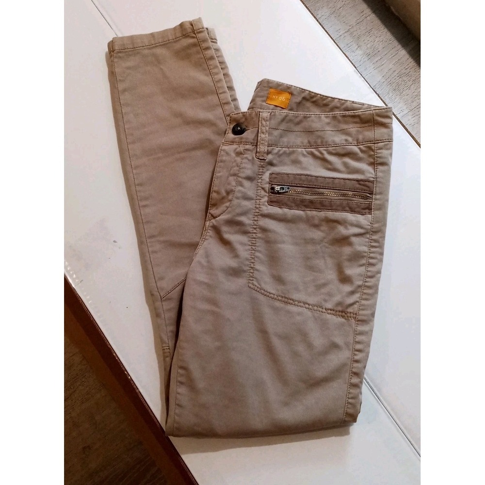 Anthropologie 2012 Slim Cargo Pilcro And The Letterpress Moto Utility. EUC - Picture 5 of 11